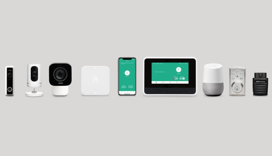 Vivint home security product line in Fargo